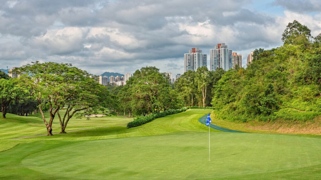 Golfing greens of Hong Kong Golf Club